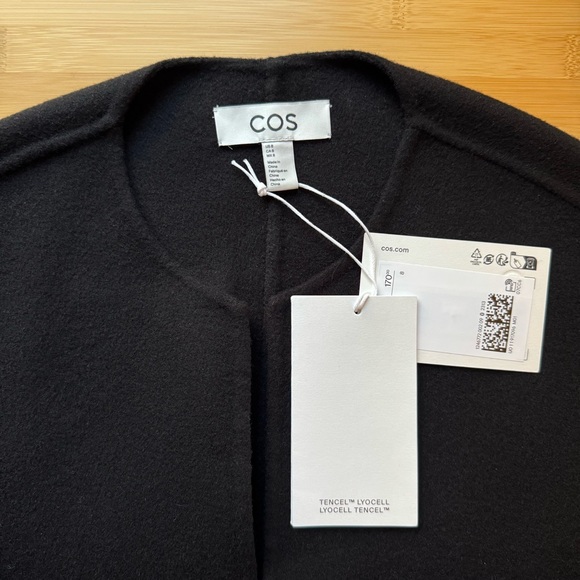 COS (NWT) Double-Faced Wool Blouse - Picture 10 of 11